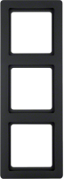 Ramka 3-krotna, antracyt, Q.1, 10136086 - Hager Berker