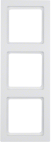Ramka 3-krotna, bialy, Q.3, 10136099 - Hager Berker