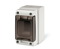 Rozdzielnica 2 modułowa Domino DIN IP66, 672.2002 - SCAME