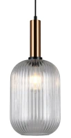  Lampa wisząca ANTIOLA, PND-5588-1M-BRO+SG - ITALUX