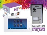 Wiedeodomofon  WAY KIT 7" VIDEO 1NR, 1401   