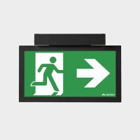 Oprawa awaryjna jednozadaniowa INFINITY II AL LED AC 1W 1H Biała, - AWEX