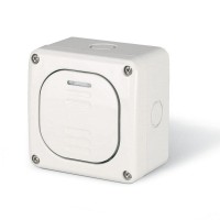 Łącznik hermetyczny zwierny natynkowy IP66 M95 Protecta, szary, 137.5311P  - SCAME