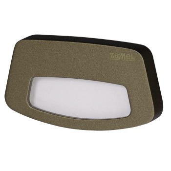 Oprawa schodowa LED TERA,  złoty, biała zimna, LEDIX, 03-111-41 - Zamel 1