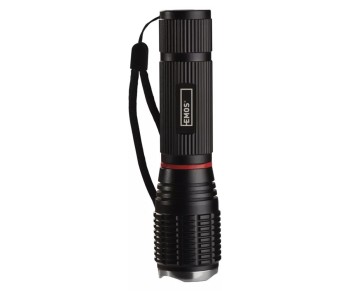 Latarka COB LED 5W+3W ZOOM 3xAAA, P3111 - EMOS