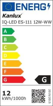 Żarówka LED ES-111 LED12W GU10 800LM Barwa ciepła, 27318 - Kanlux