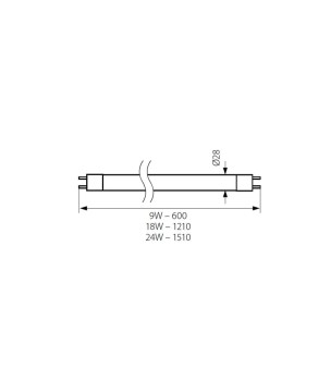 Świetlówka LED T8 LED GLASSV3 18W 120CM 2520LM Barwa neutralna, 26064 - Kanlux