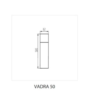 Oprawa ogrodowa VADRA 50 IP44 E27, 29012 - Kanlux