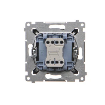 Łącznik krzyżowy, Czarny mat - DW7.01/49 - Kontakt Simon 54 Premium