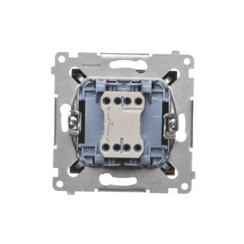 Przycisk zwierny 10AX, Czarny mat - DP1.01/49 - Kontakt Simon 54 Premium