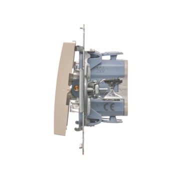 Łącznik schodowy, Kremowy - DW6.01/41 - Kontakt Simon 54 Premium