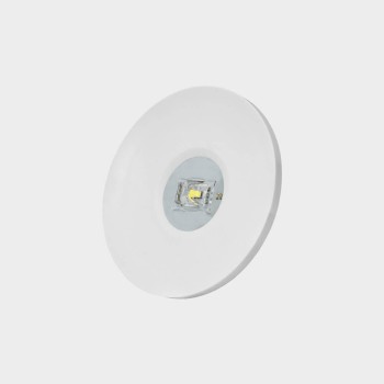 Opt. Otwarta Oprawa Awaryjna Centrali Baterii IP65 6W 615LM, AXPO/6W/G/CB/WH - AWEX