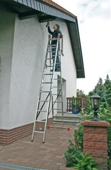 Drabina rozstawno-przystawna RP DUBILO 2X12, 129505 - KRAUSE