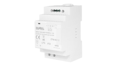 Zasilacz impulsowy montowany na szynie TH-35 (DIN), EXT10000283 - ZAMEL