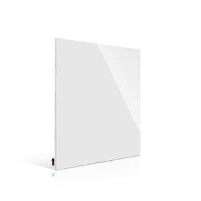 Grzejnik na podczerwień ON/OFF, Biały panel grzewczy ceramiczny moc 400W - Heat Decor HD-C400S01