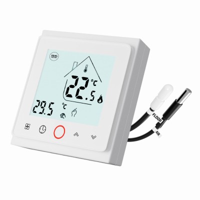 Termostat pokojowy z czujnikiem powietrza, HD-T500.S.W - Heat Decor