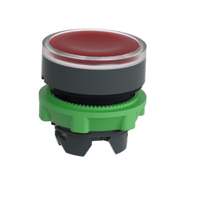 Napęd przycisku czerwony z podświetleniem z samopowrotem Harmony XB5 , ZB5AW343 - Schneider