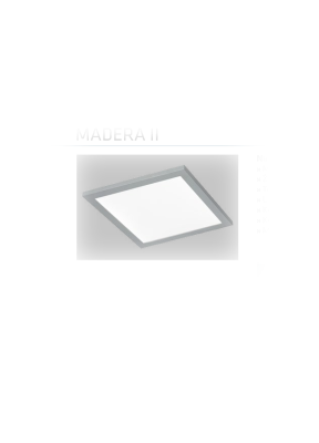 Oprawa świetlówkowa MADERA II 4X24W szary - LENA Lighting
