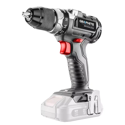 Wiertarko-wkrętarka akumulatorowa bezszczotkowa Energy+ 18V, Li-Ion, 13 mm, bez akumulatora 58G019 GRAPHITE