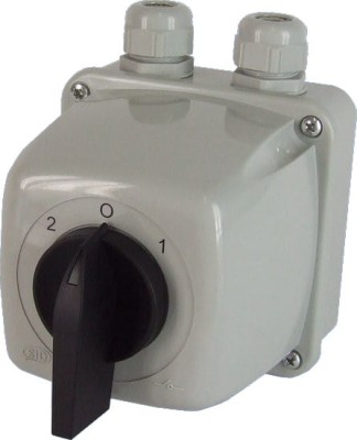 Łącznik krzywkowy 40A w obudowie, Łuk 40-73, 924073 - Elektromet