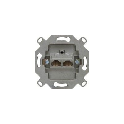 Mechanizm gniazda komputerowego UAE 2-kr, ekran. kat. 5e, one.platform, 534555 - Hager Berker
