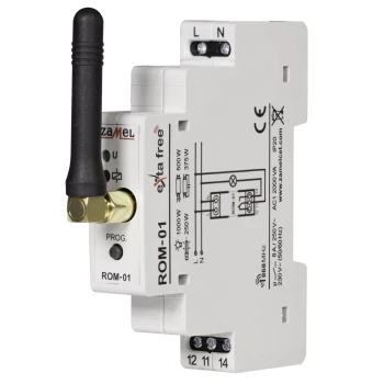 Radiowy odbiornik modułowy 1-kanałowy ROM-01 Zamel 1