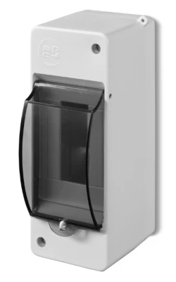 Rozdzielnia MINI obudowa natynkowa typ S 2-mod. z szybą, 2302-01 - ELEKTRO-PLAST Nasielsk