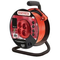 Przedłużacz bębnowy 30m OMY 3x1 4xGS, PZB-40-30Y/1 - ELGOTECH
