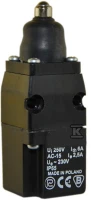 Wyłącznik krańcowy 1R 1Z w obudowie z popychaczem z kulką 83 400, W0-59-651056 - PROMET