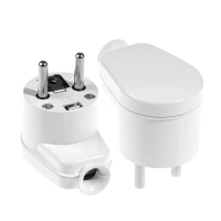 Wtyczka kątowa rozbieralna WT-16 16A 250V, W-10104 - PLASTROL