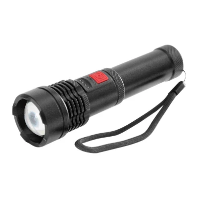 Latarka LED COB 12W ZOOM 2200mAh, LT-12 - ORNO