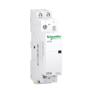 Stycznik modułowy, Acti9 iCTK50-25-20-230 25A 2NO 50Hz 230/240 VAC, A9C40225 - Schneider
