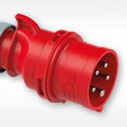 Wtyczki przenośne CEE 16/32A Seria SHARK 400V IP44, 025-6 - PCE