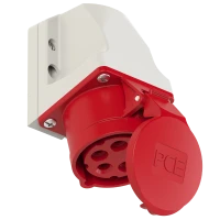 Gniazdo stałe 16A/5P 400V 6h IP44, 115-6K - PCE