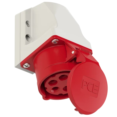 Gniazdo stałe 16A 5P 400V 6h IP44, 115-6K - PCE