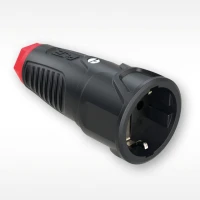 Gniazdo gumowa 16A 230V IP54, 2411-SRW - PCE