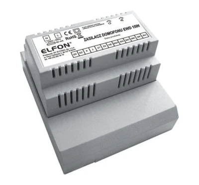 Zasilacz interkomu 8 VA 230VAC 50Hz, EWD10IN - ELFON