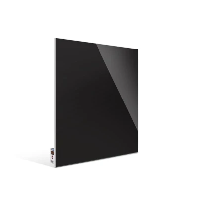 Grzejnik na podczerwień z termostatem, Czarny panel grzewczy ceramiczny moc 500W - Heat Decor HD-C400T/02