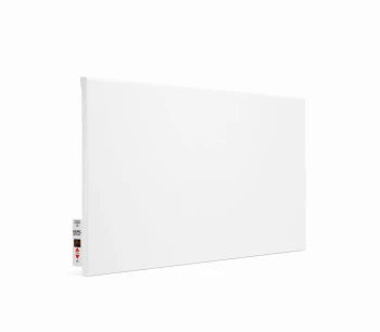 Grzejnik na podczerwień z termostatem, Biały panel grzewczy metalowy moc 400W - Heat Decor HD-SWT400