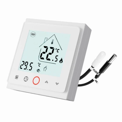 Termostat pokojowy z czujnikiem powietrza, HD-T500.S.W - Heat Decor