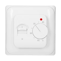 Biały Termostat pokojowy, HD-T01 z dodatkowym czujnikiem ogrzewania podłogi - Heat Decor