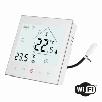 Termostat bezprzewodowy programowalny z funkcją WiFi HD-T1000.WiFi.W - Heat Decor