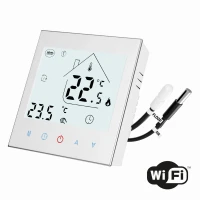 Termostat pokojowy  z dodatkowym czujnikiem powietrza HD-T1000.WIFI.S.W - Heat Decor