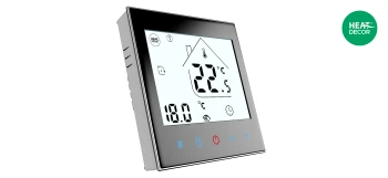 Termostat pokojowy Czarny HD-T1000.WIFI.B - Heat Decor