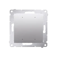 Sterownik oświetleniowy pojedynczy SWITCH WiFi Srebrny mat Simon 54 GO - DEW1W.01/43