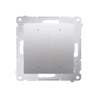 Nadajnik bateryjny CONTROL B WiFi Srebrny mat Kontakt-Simon Simon 54 GO - DENB1W.01/43