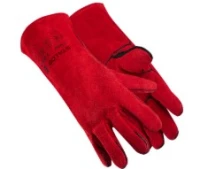 Rękawice skórzane   r , S-Skin RED    11  S-47329   STALCO