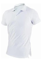 Koszulka polo "GARU" biała  r, M S-44668  STALCO 