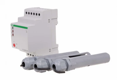 Przekaźnik kontroli poziomu cieczy dwu stanowy z regulacją czułości sond PZ-829 RC - F&amp;F 1