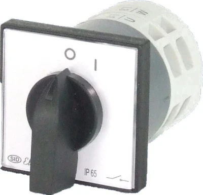 Łącznik krzywkowy 12A, 0-I z płytką przednią, Łuk E12-12, 921201 - Elektromet